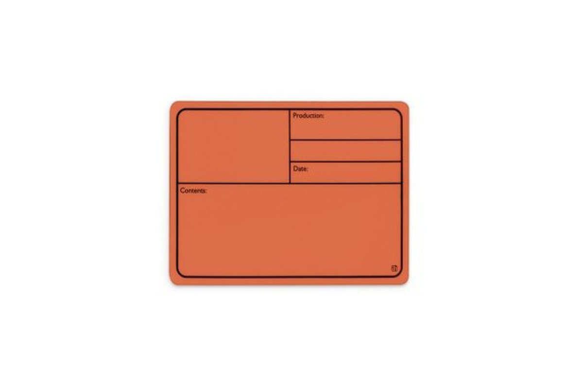 Magnetyczna etykieta opisowa 177x127mm - 88001 M ORANGE