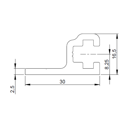 Szyna 6161  Adam Hall