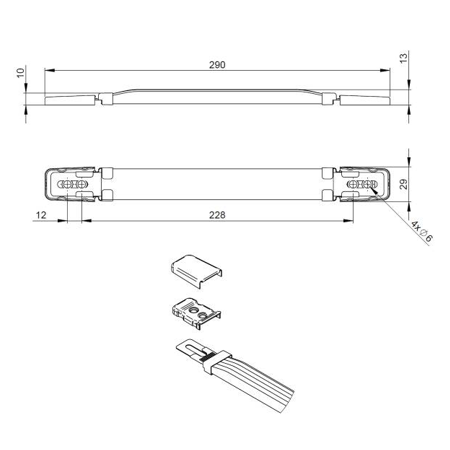 Uchwyt 3419  Adam Hall
