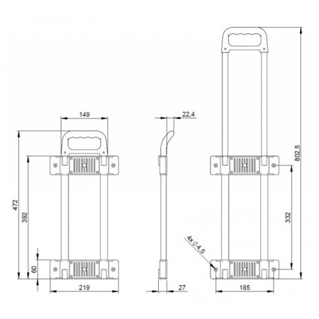 Uchwyt 3471  Adam Hall