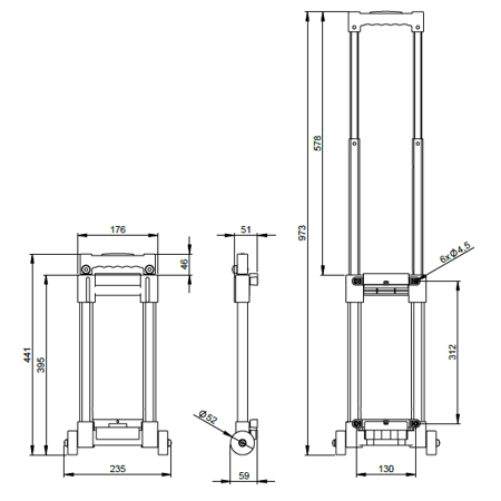 Uchwyt 3472  Adam Hall