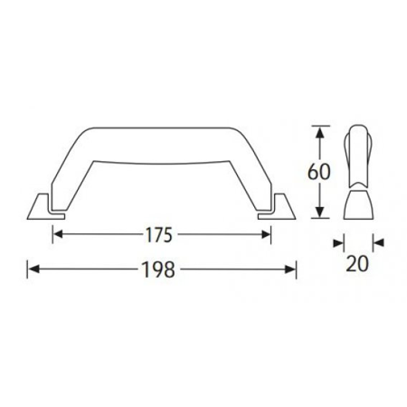 Uchwyt 34331  Adam Hall