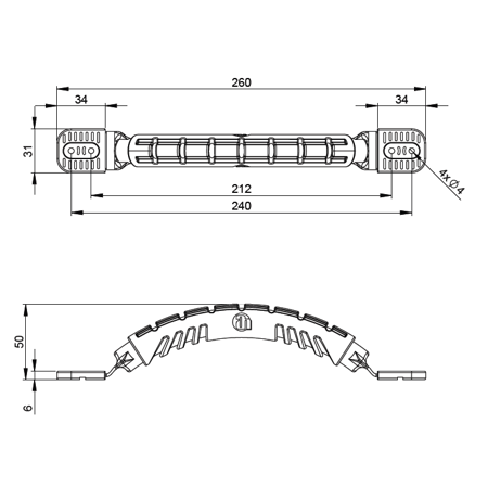 Uchwyt 3429  Adam Hall