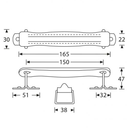 Uchwyt 3417  Adam Hall