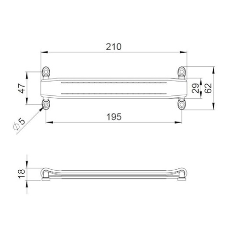 Uchwyt 3414 BLK  Adam Hall