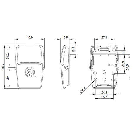 Zamek 19061  Adam Hall