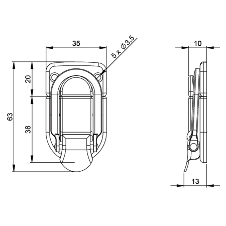 Zamek 1604  Adam Hall