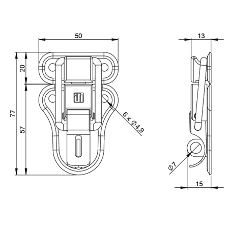 Zamek 16021  Adam Hall