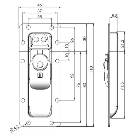 Zamek 17202  Adam Hall
