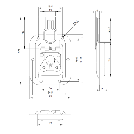 Zamek 17343  Adam Hall