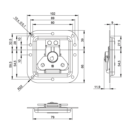 Zamek 17295  Adam Hall