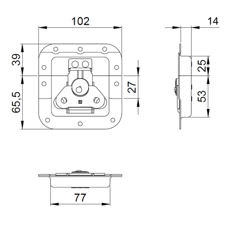 Zamek 17294 SP  Adam Hall