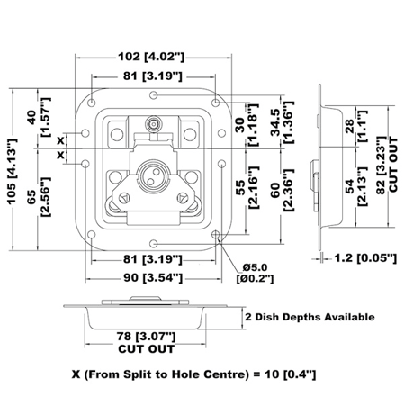 Zamek L905/927z  Penn Elcom