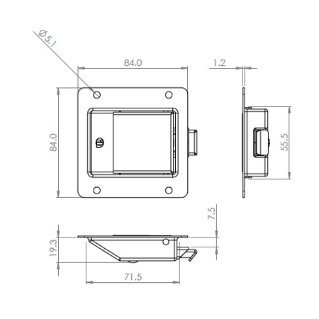 Zamek 1680  Adam Hall