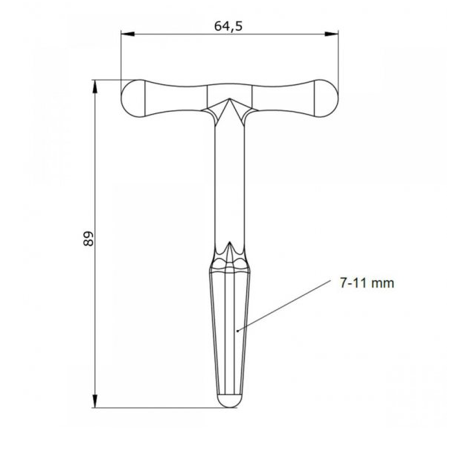 Klucz 1650 K   Adam Hall
