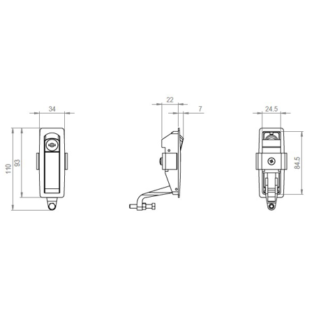 Zamek 16552 L   Adam Hall