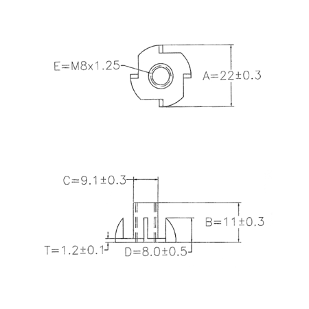 Nakrętka 5314  Adam Hall