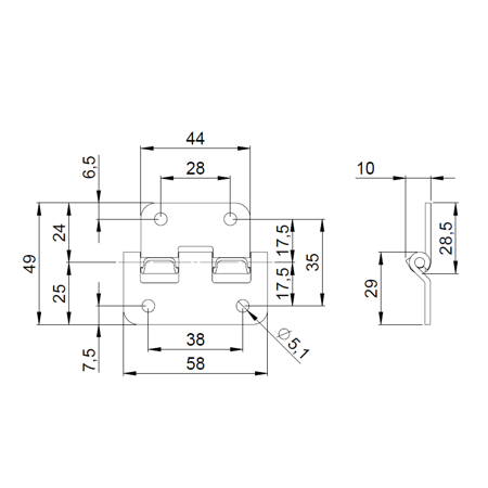 Zawias 2251  Adam Hall