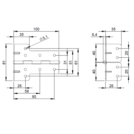 Zawias 2641  Adam Hall