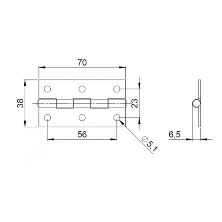 Zawias 2602  Adam Hall