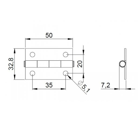 Zawias 2601  Adam Hall