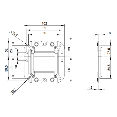 Zawias 2709  Adam Hall