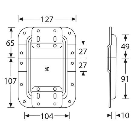 Zawias 27083  Adam Hall