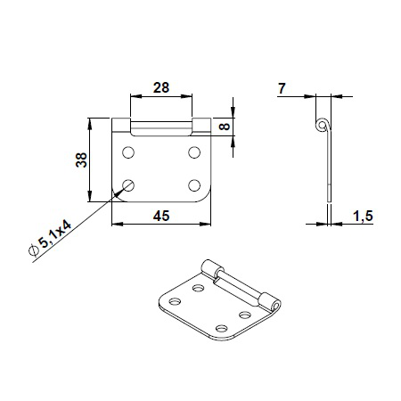 Zaczep 1640 UKEEP  Adam Hall