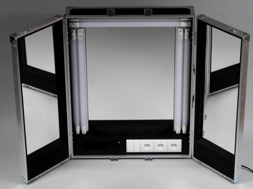 Lustro charakteryzatorskie mobilne