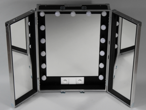 Lustro charakteryzatorskie mobilne