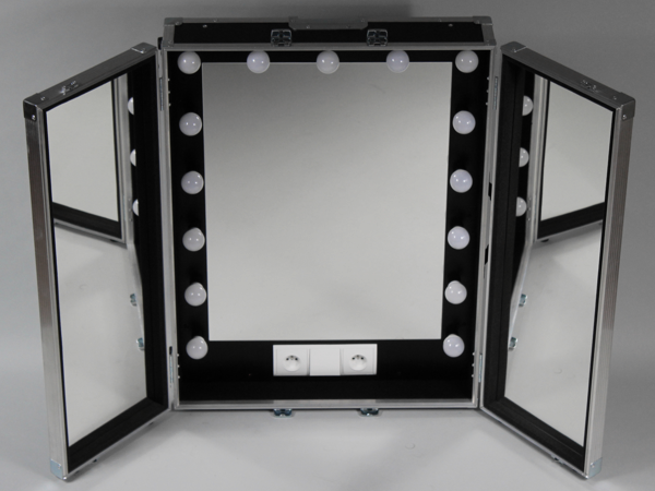 Lustro charakteryzatorskie mobilne