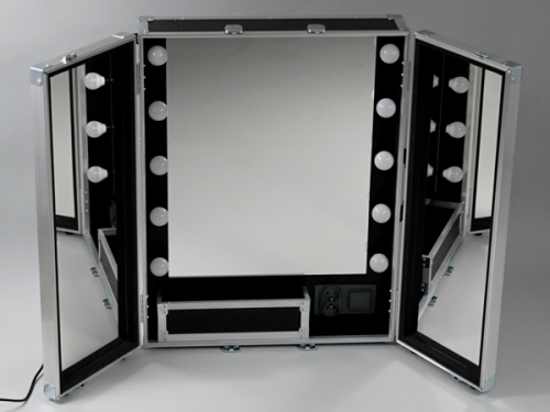 Lustro charakteryzatorskie mobilne