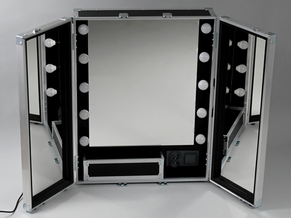 Lustro charakteryzatorskie mobilne