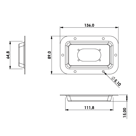 Miseczka 87086 BLK  Adam Hall