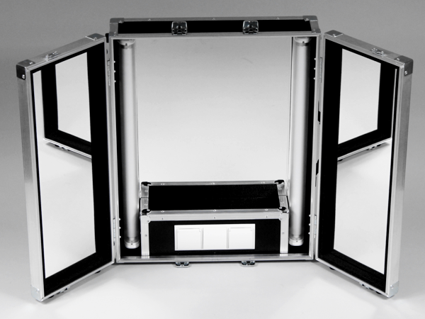 Lustro charakteryzatorskie mobilne