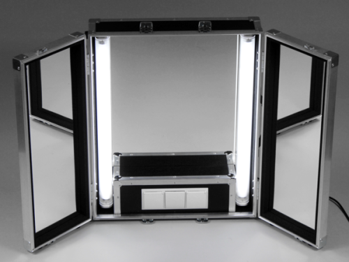 Lustro charakteryzatorskie mobilne