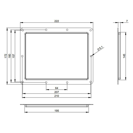 Miseczka 88001 D BLK  Adam Hall