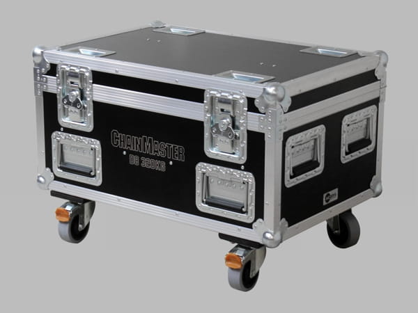 Flight case 2x Chainmaster D8 320 kg