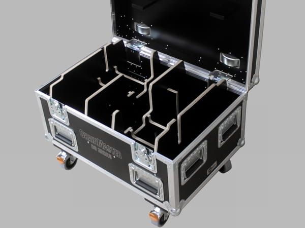 Flight case 2x Chainmaster D8 320 kg
