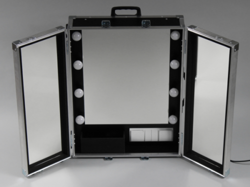 Lustro charakteryzatorskie mobilne