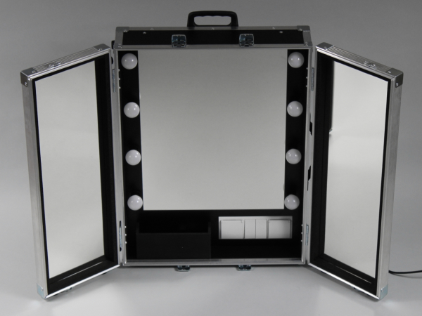 Lustro charakteryzatorskie mobilne