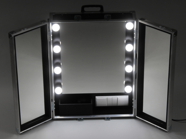 Lustro charakteryzatorskie mobilne