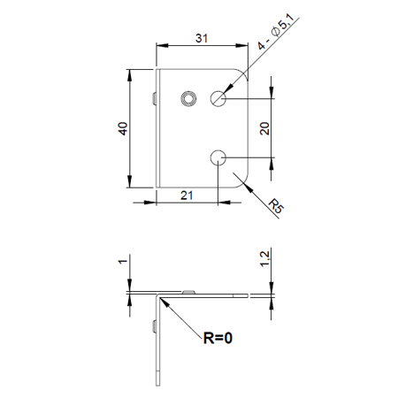 Klamra 40431  Adam Hall