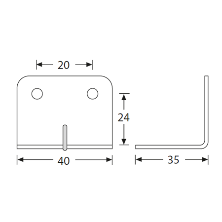 Klamra 40403  Adam Hall