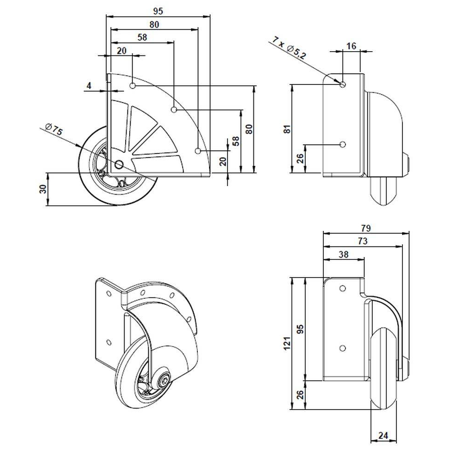 Kółko 37500 S - Adam Hall