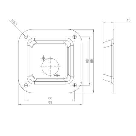 Miseczka 87081 BLK  Adam Hall