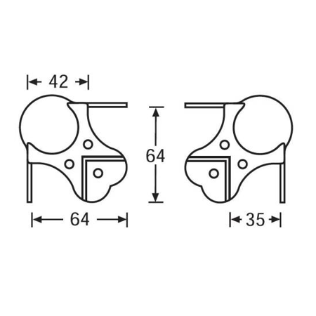 Narożnik 410429  Adam Hall