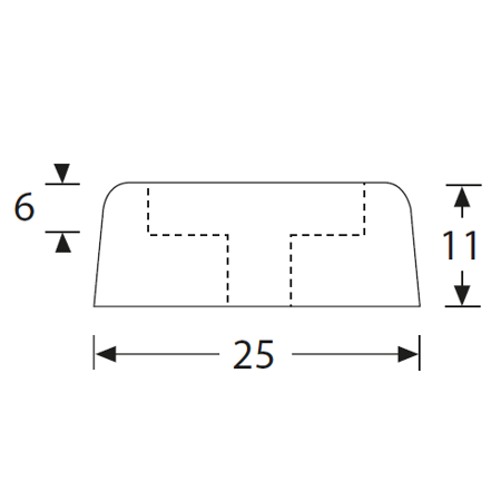 Nóżka 4900  Adam Hall