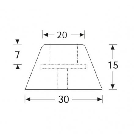 Nóżka 4901  Adam Hall