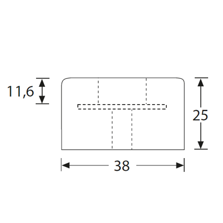 Nóżka 4911  Adam Hall